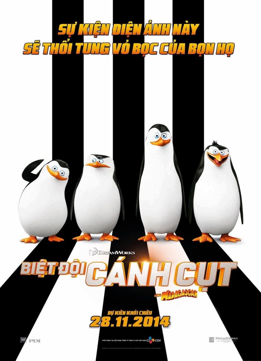 Biệt Đội Cánh Cụt Vùng Madagascar