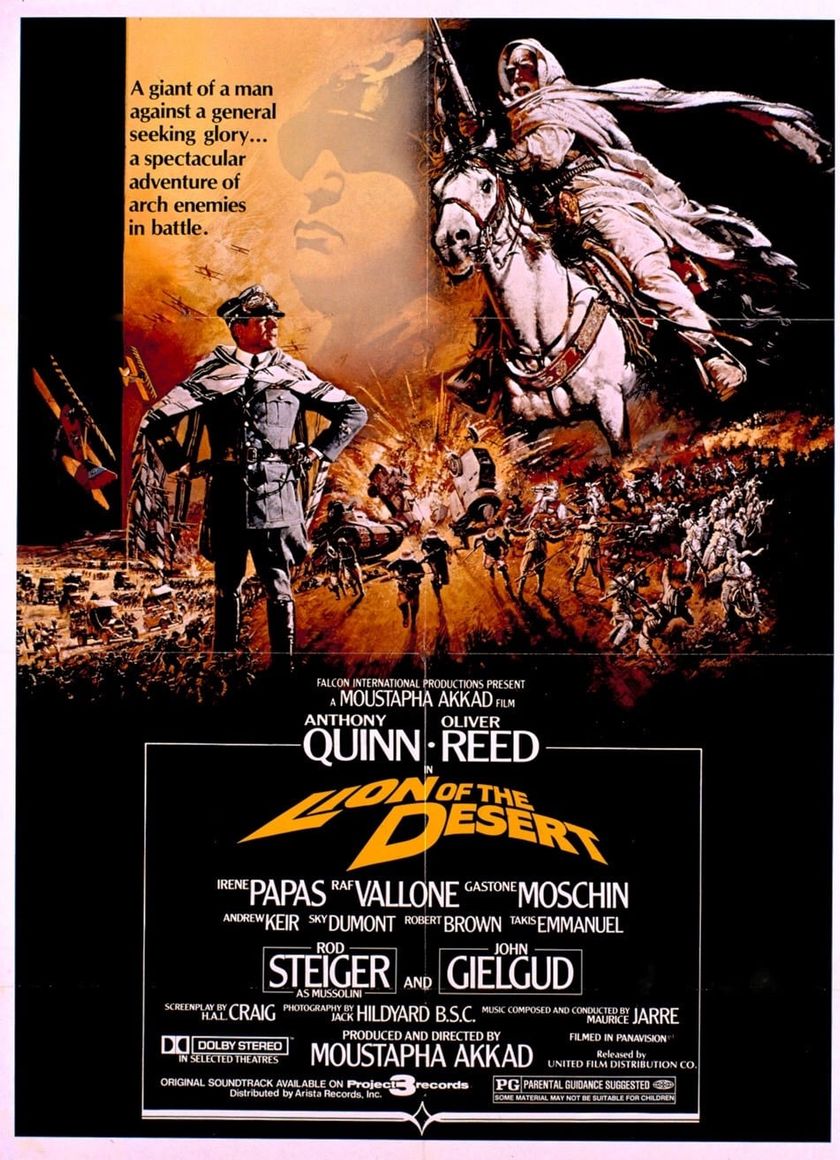 Con Sư Tử Già Trên Sa Mạc