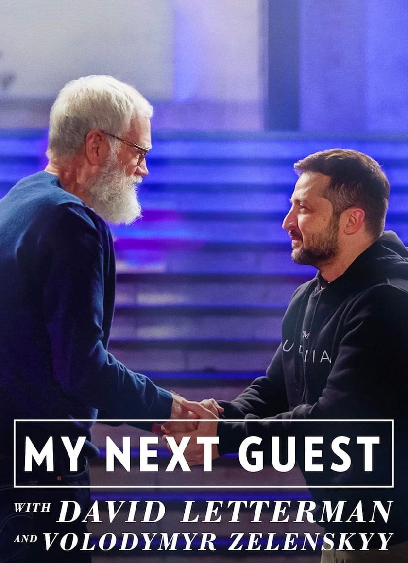 David Letterman: Vị khách tiếp theo là Volodymyr Zelenskyy