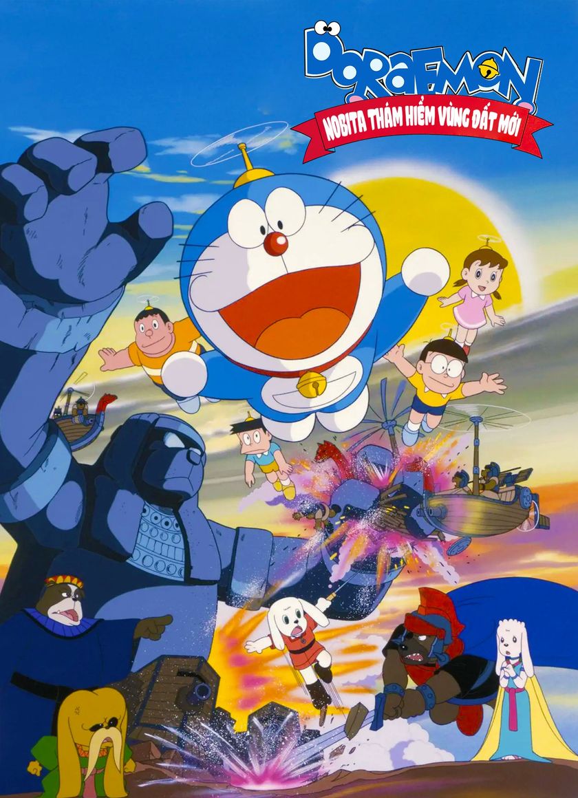 Doraemon: Nobita Thám Hiểm Vùng Đất Mới