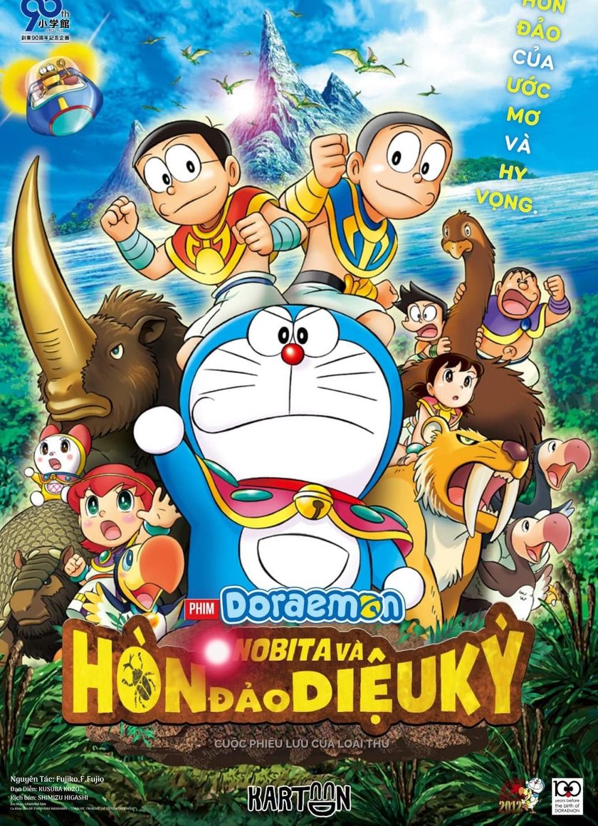 Doraemon: Nobita và Hòn Đảo Diệu Kì – Cuộc Phiêu Lưu Của Loài Thú