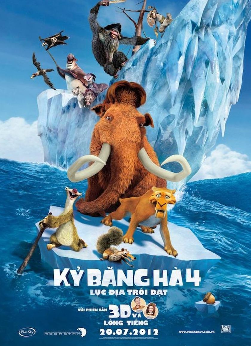 Kỷ Băng Hà 4: Lục Địa Trôi Dạt
