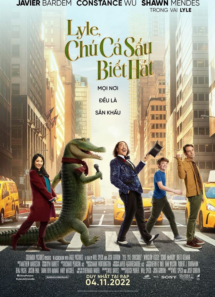 Lyle, Chú Cá Sấu Biết Hát