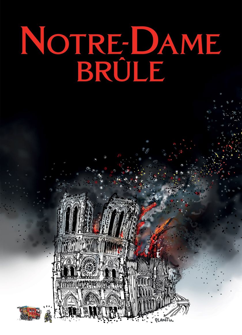 Notre-Dame on Fire