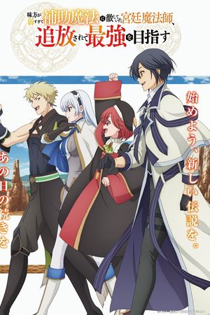 Pháp Sư Triều Đình Bị Trục Xuất Quyết Chí Trở Thành Mạnh Nhất (Mikata ga Yowasugite Hojo Mahou ni Tesshiteita Kyuutei Mahoushi, Tsuihou sarete Saikyou wo Mezashimasu)