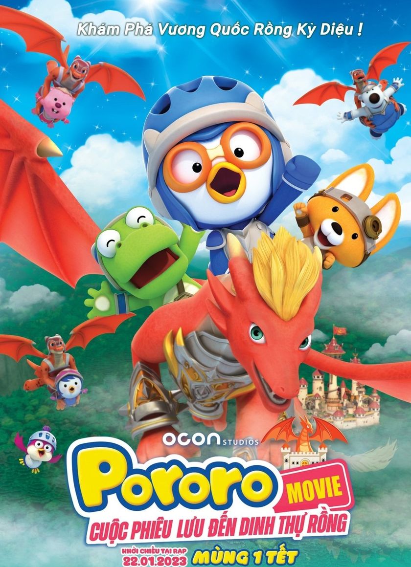 Pororo: Cuộc Phiêu Lưu Đến Dinh Thự Rồng