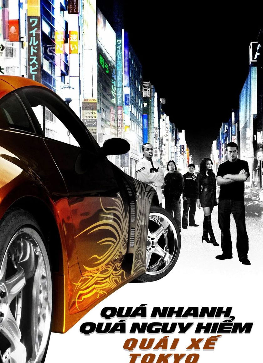 Quá Nhanh Quá Nguy Hiểm 3: Đường Đua Tokyo