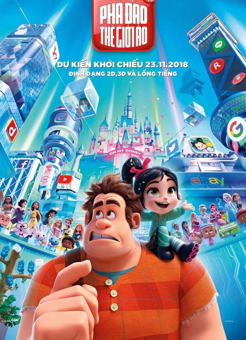 Ralph Đập Phá: Phá Đảo Thế Giới Ảo