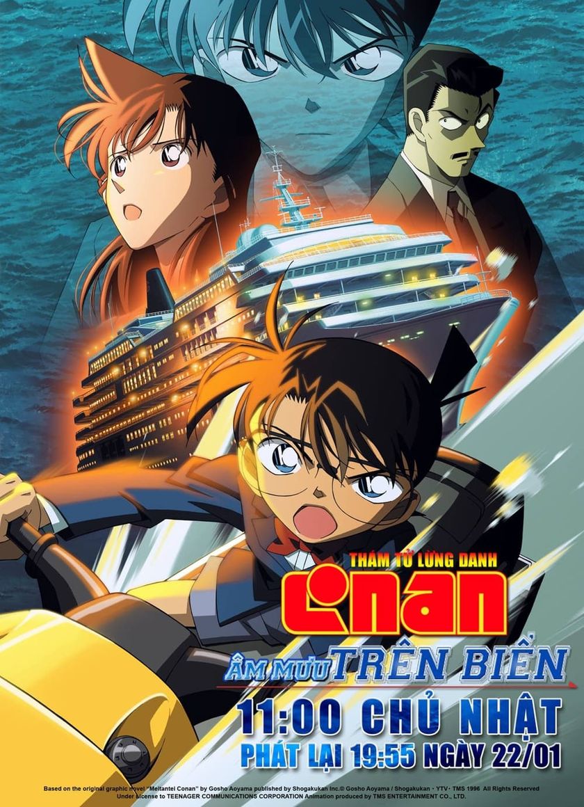 Thám Tử Lừng Danh Conan 9: Âm Mưu Trên Biển